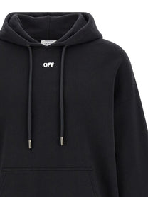 Off-White Paint Arrow Skate Hoodie Black