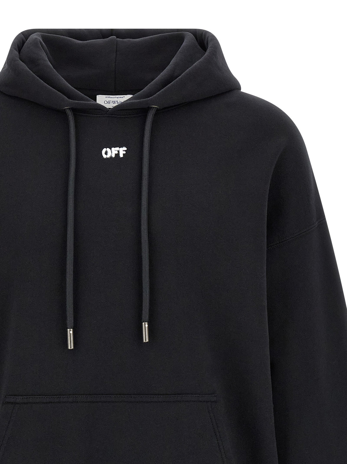 Off-White Paint Arrow Skate Hoodie Black, view 3