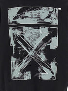 Off-White Paint Arrow Skate Hoodie Black, view 5