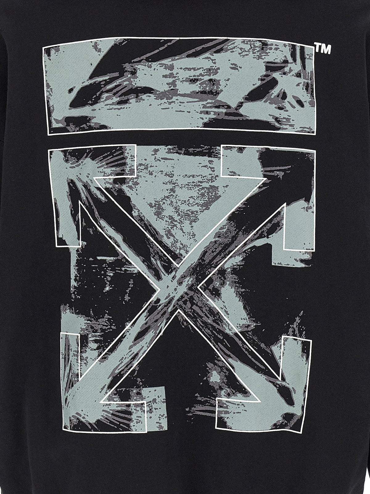 Off-White Paint Arrow Skate Hoodie Black, view 5