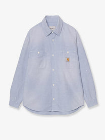 Carhartt Wip Men's Painter Cotton Shirt Blue