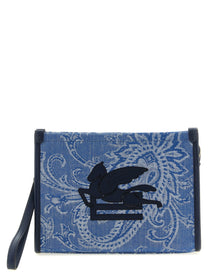 ETRO Paisley Clutch Blue