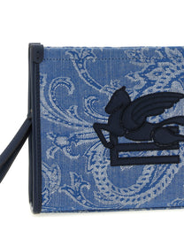 ETRO Paisley Clutch Blue
