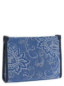 ETRO Paisley Clutch Blue