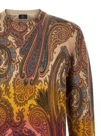ETRO Paisley Dégradé Sweater Gold