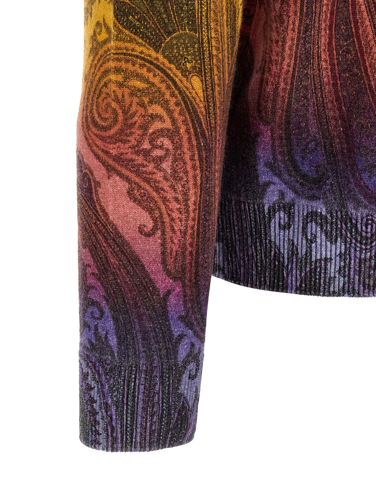 ETRO Paisley Dégradé Sweater Gold
