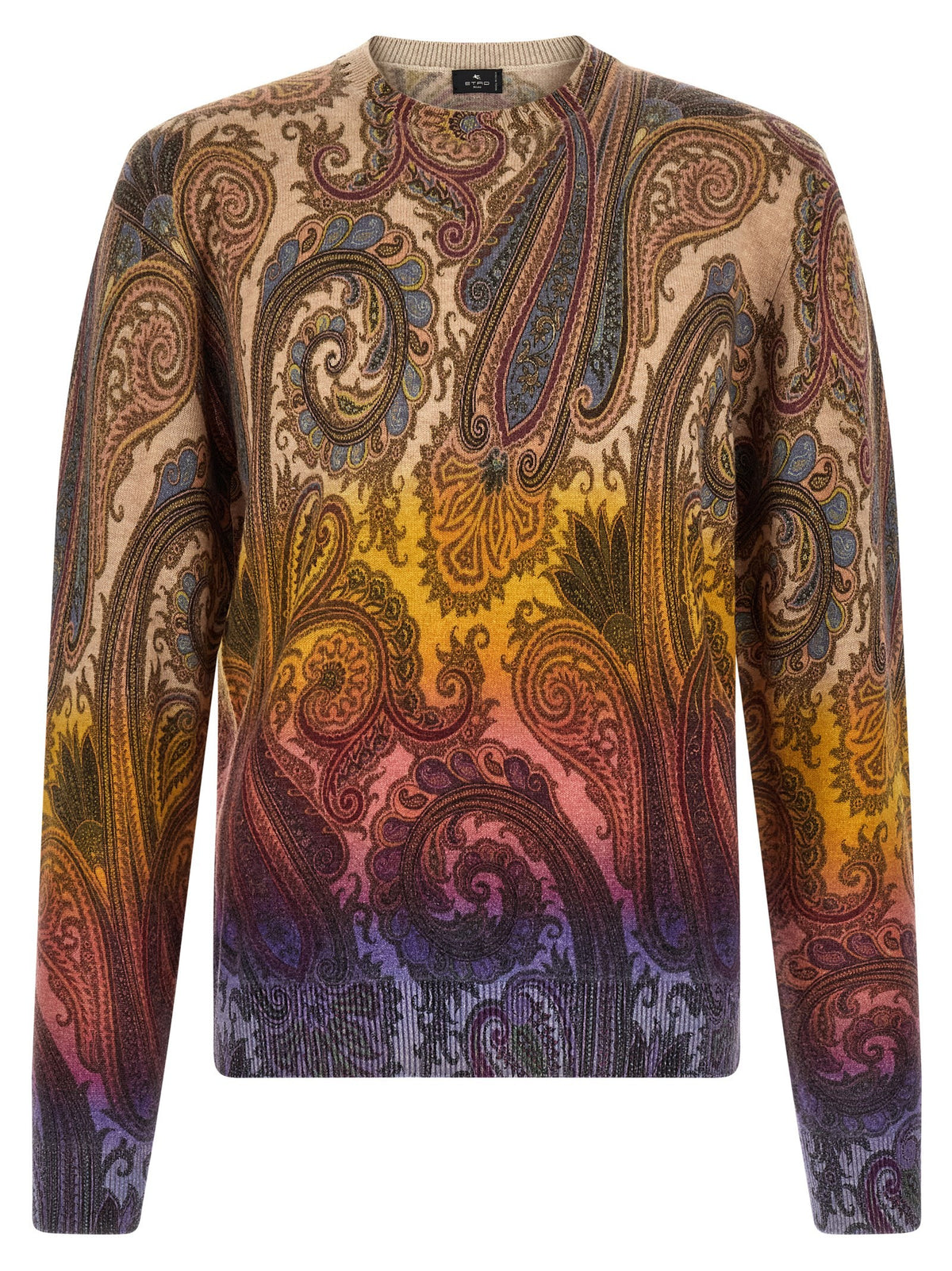 ETRO Paisley Dégradé Sweater Gold