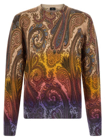 ETRO Paisley Dégradé Sweater Gold