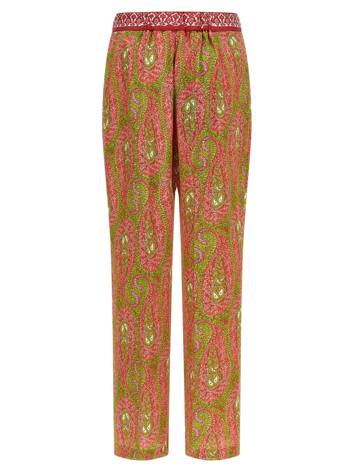 ETRO Paisley Foliage Pants Gold