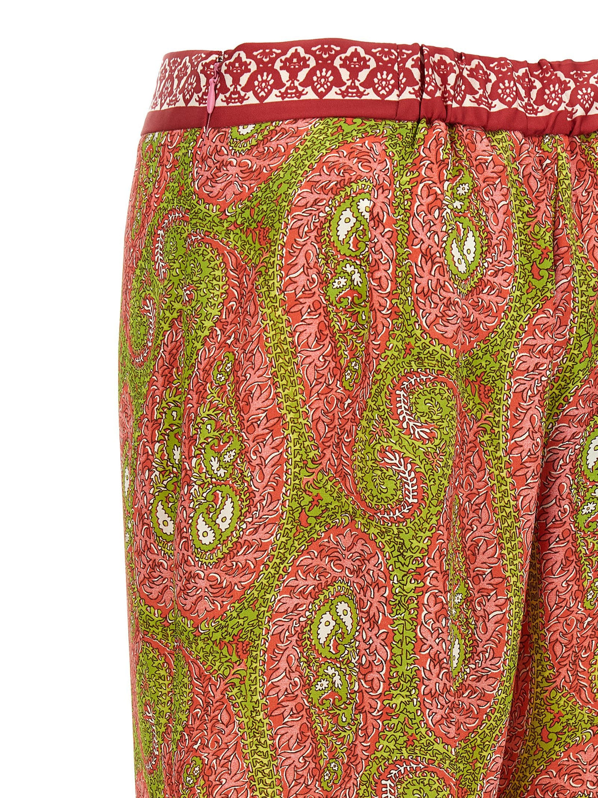 ETRO Paisley Foliage Pants Gold
