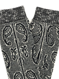 Dries Van Noten Paisley Jacquard Socks White
