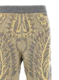 ETRO Paisley Pants Gold