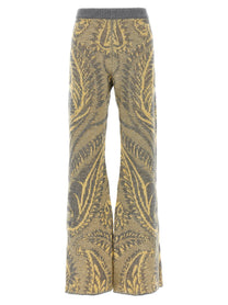 ETRO Paisley Pants Gold