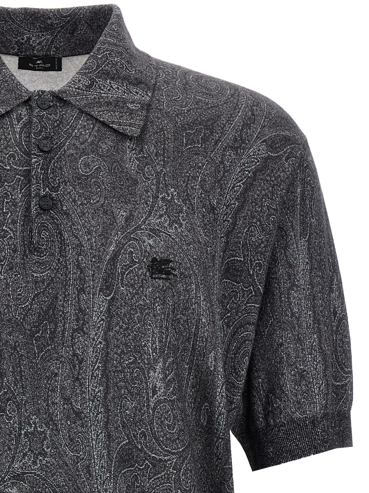 ETRO Paisley Polo Shirt Gold