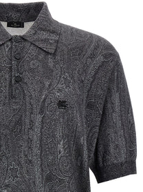 ETRO Paisley Polo Shirt Gold