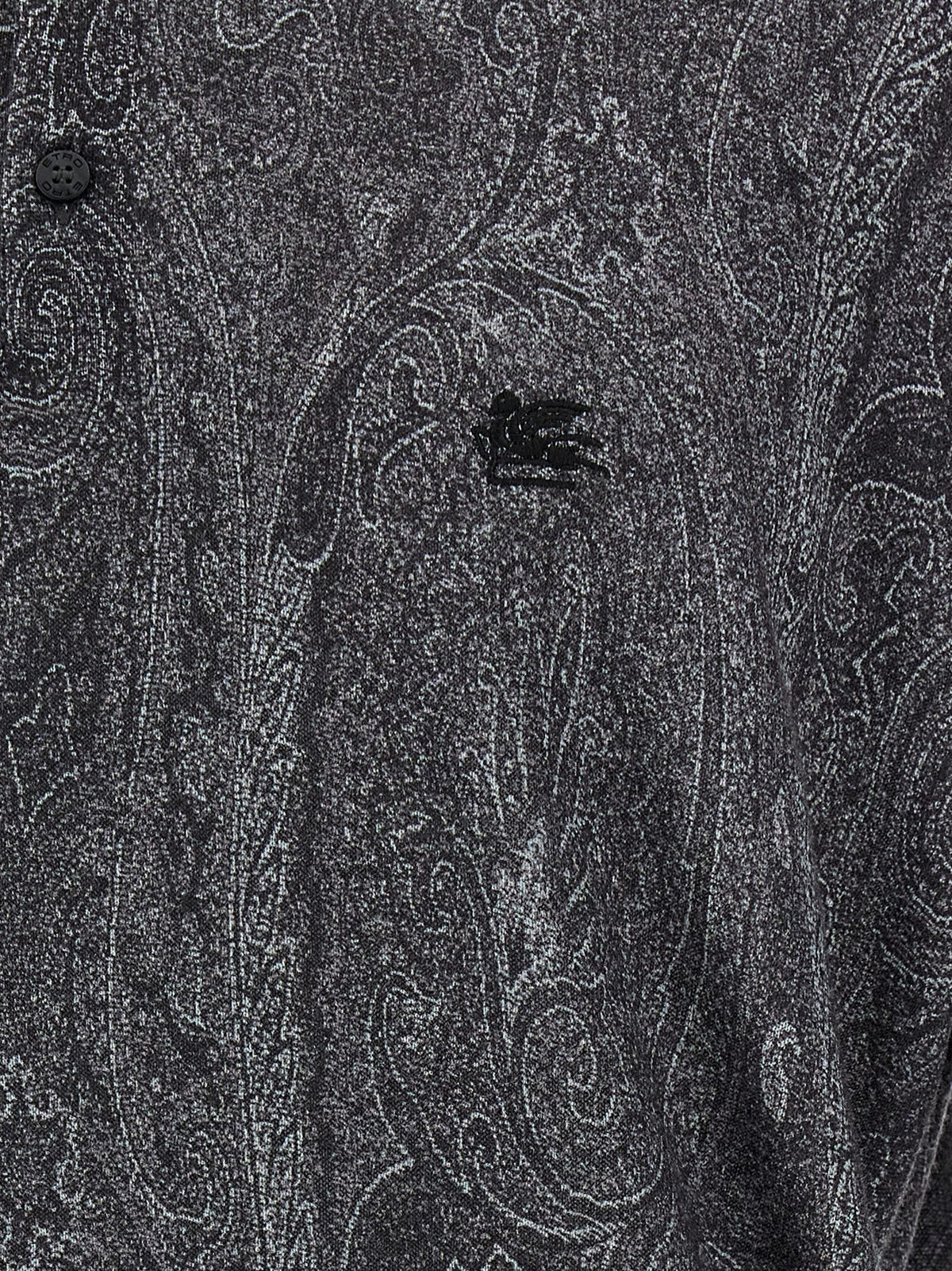ETRO Paisley Polo Shirt Gold