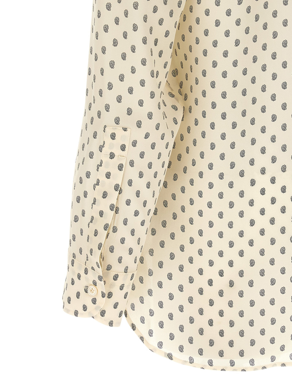 Tom Ford Paisley Print Shirt Beige
