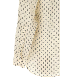 Tom Ford Paisley Print Shirt Beige