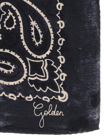 Golden Goose Paisley Scarf Grey
