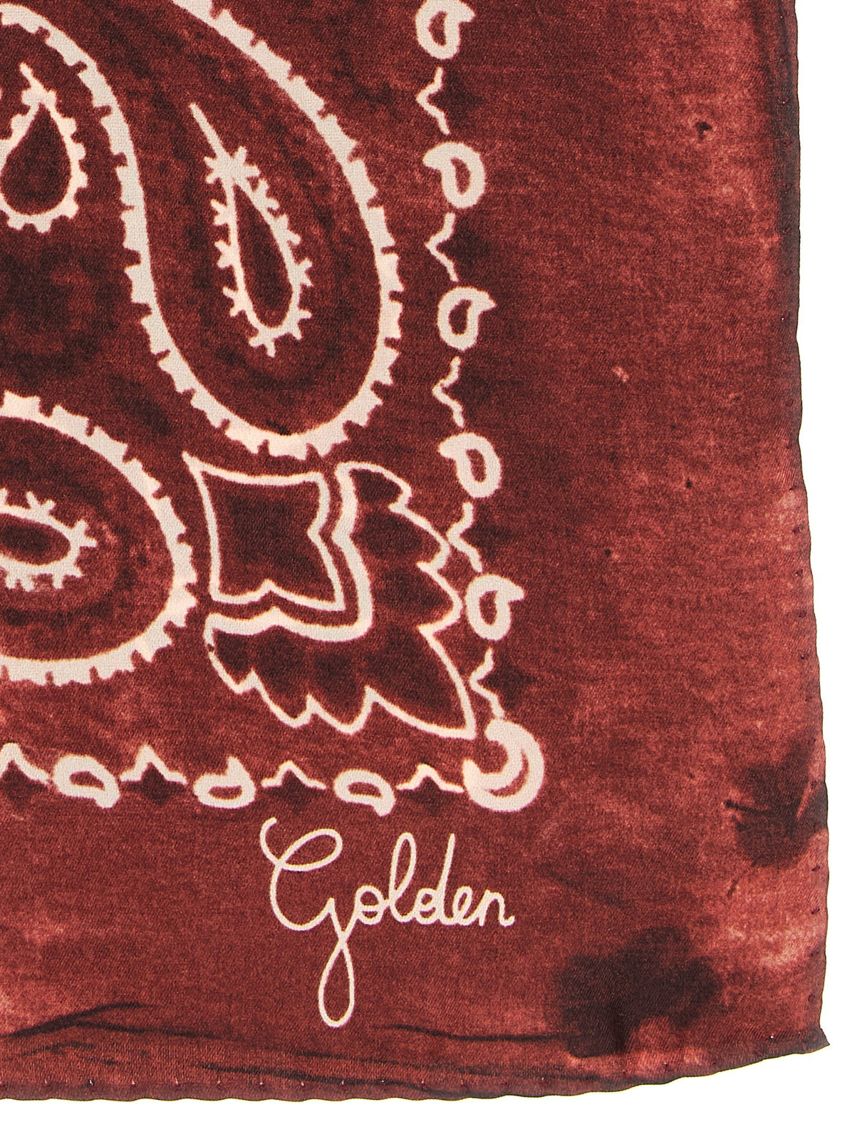 Golden Goose Paisley Scarf Red, view 2