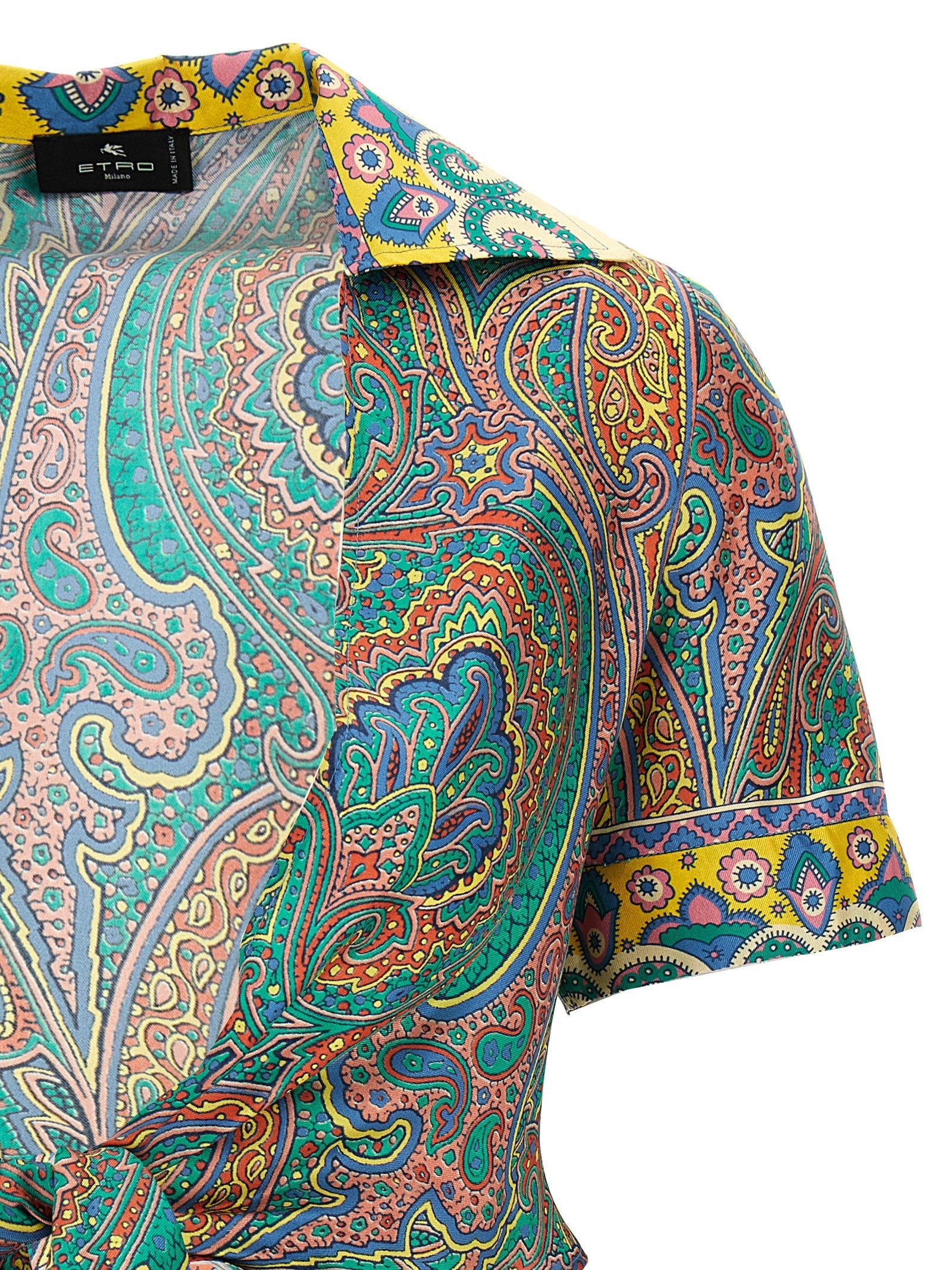 ETRO Paisley Shirt Gold