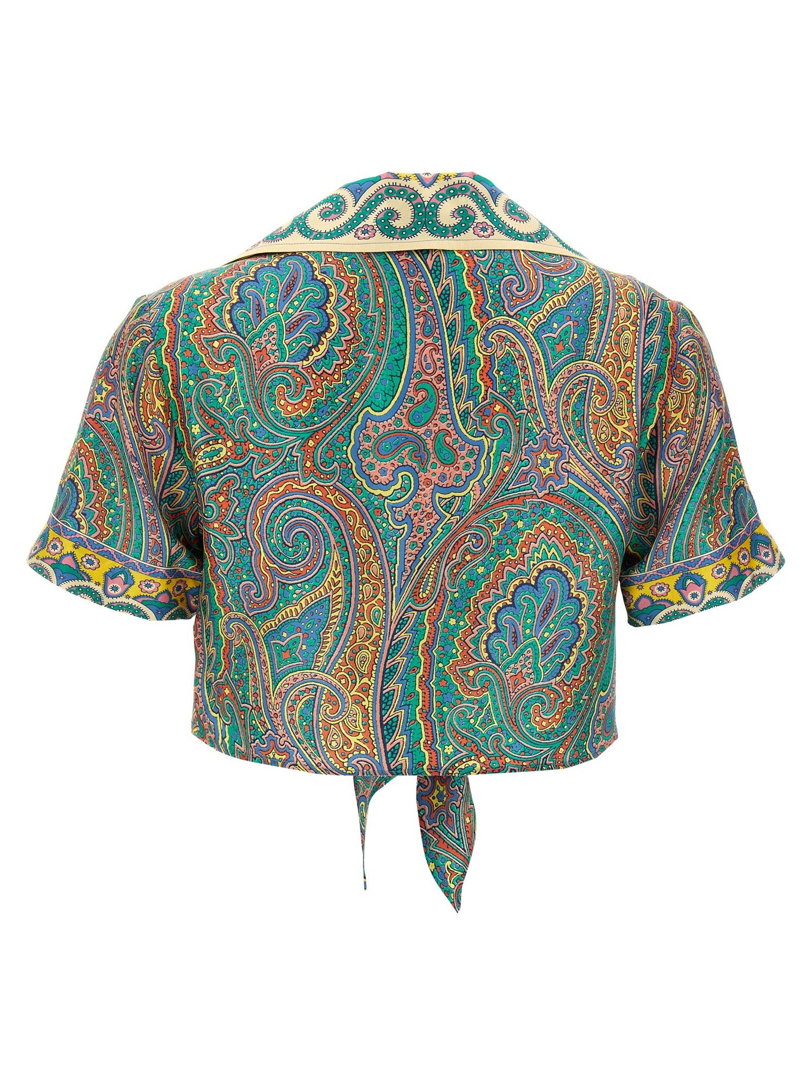 ETRO Paisley Shirt Gold