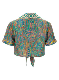 ETRO Paisley Shirt Gold
