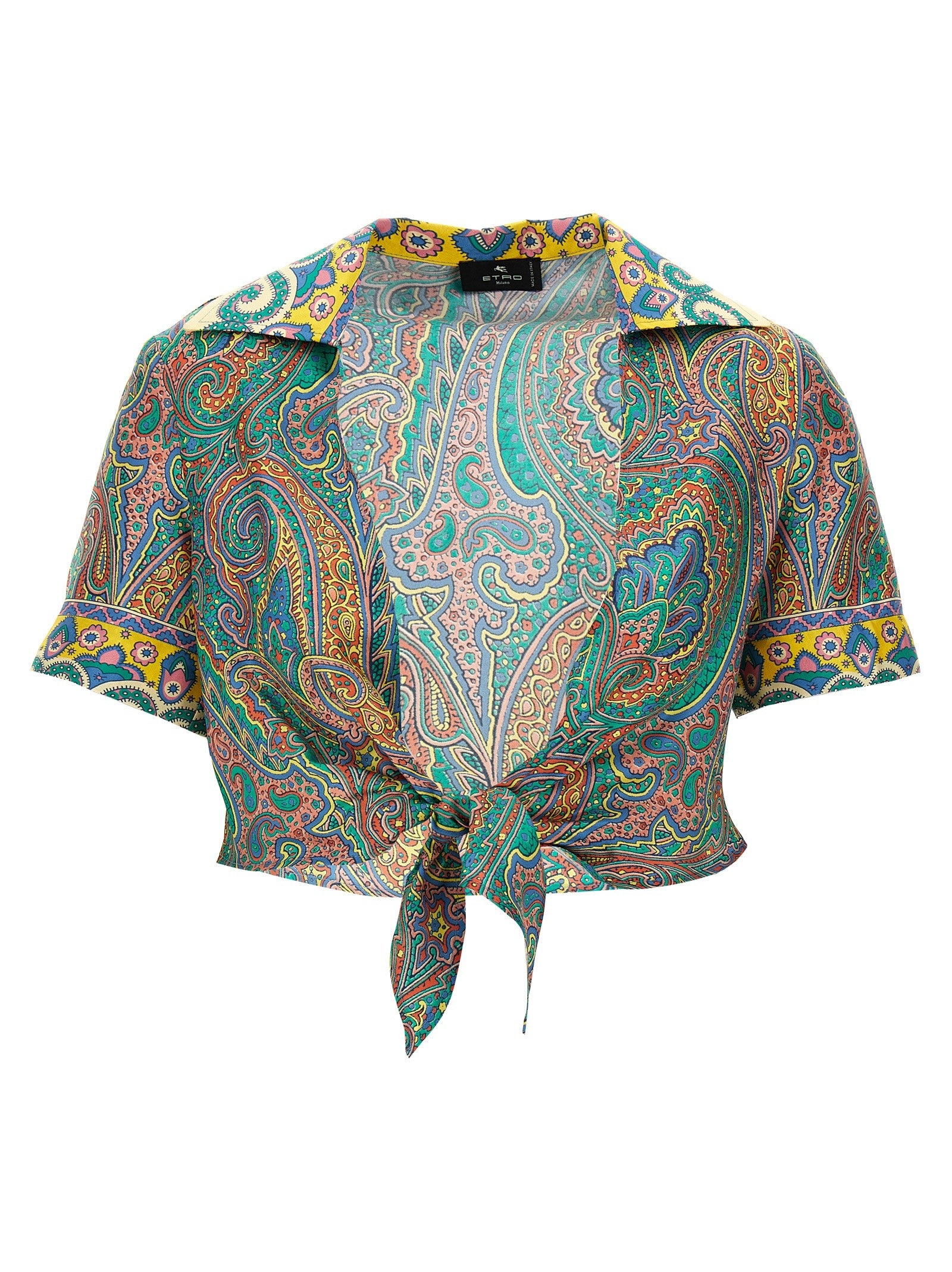 ETRO Paisley Shirt Gold
