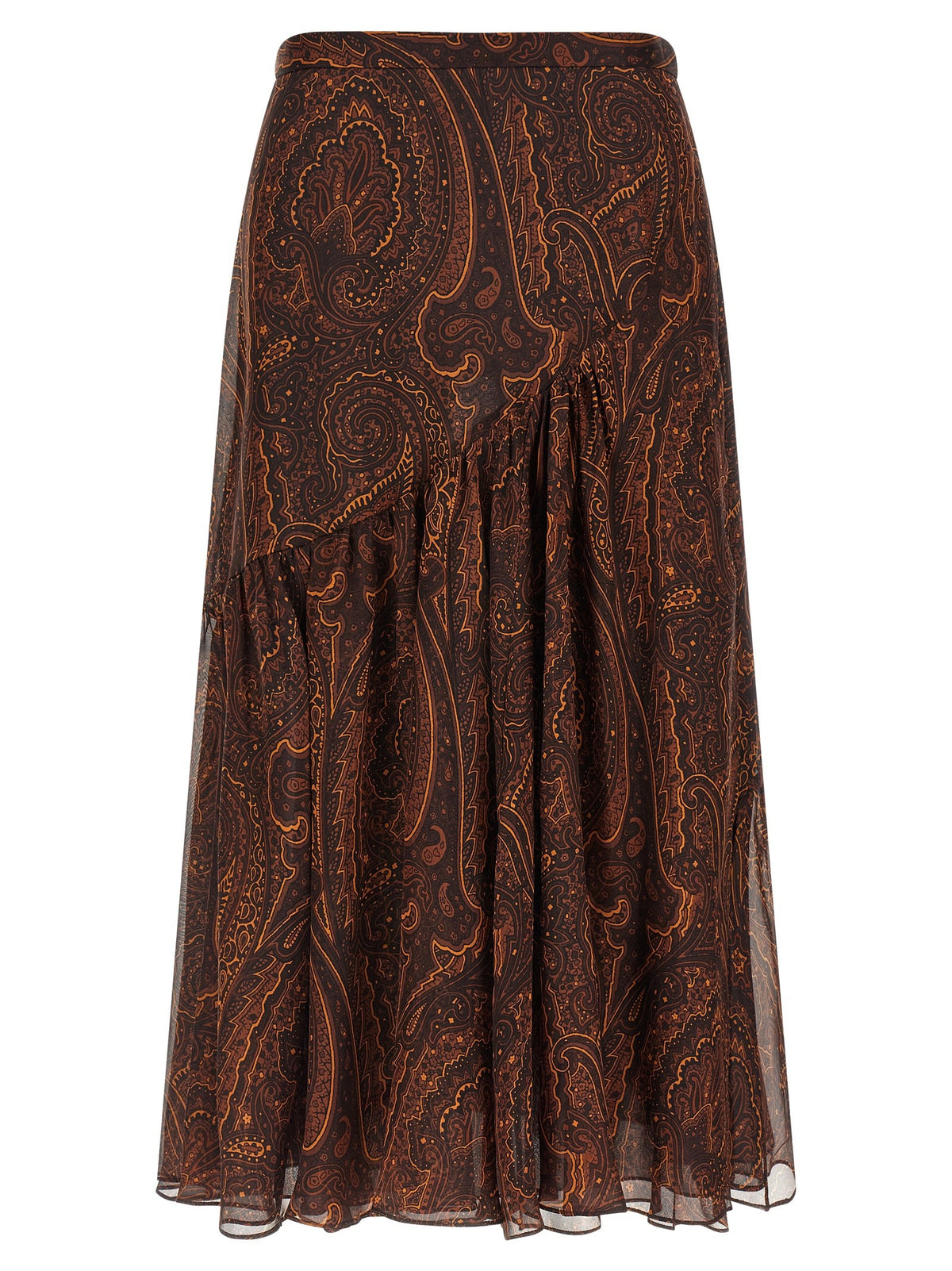 ETRO Paisley Skirt Brown, view 2