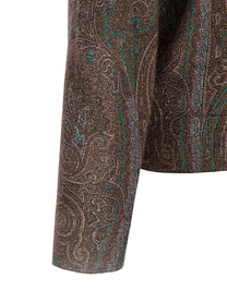 ETRO Paisley Sweater Red
