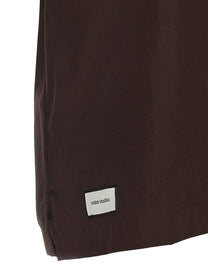 Entire Studios Pajama Shirt Brown