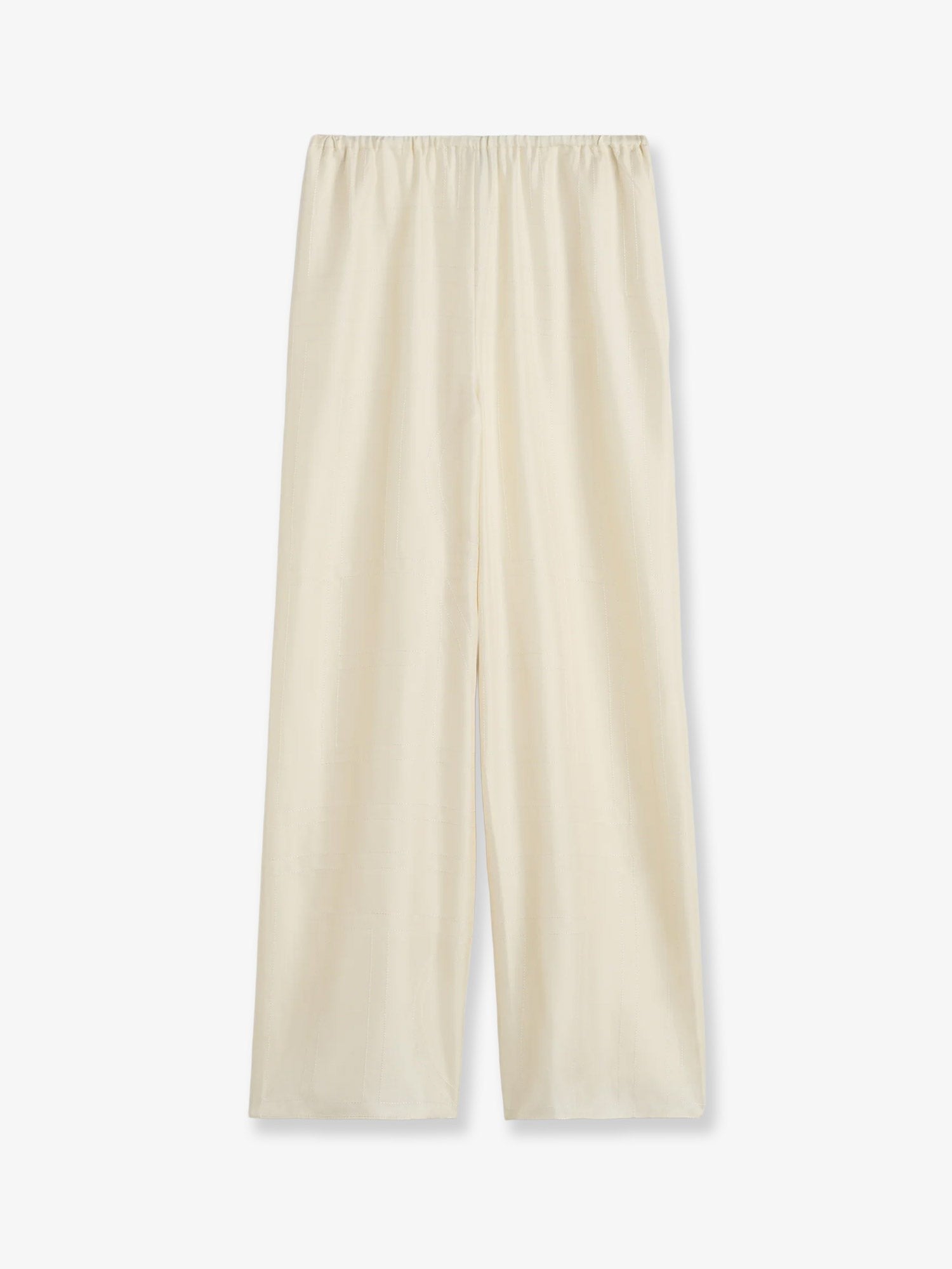 Toteme Women's Pajamas Organic Silk Trousers White