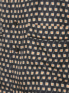 Fendi Women's Pajamas Printed Silk Shirt Black, view 3