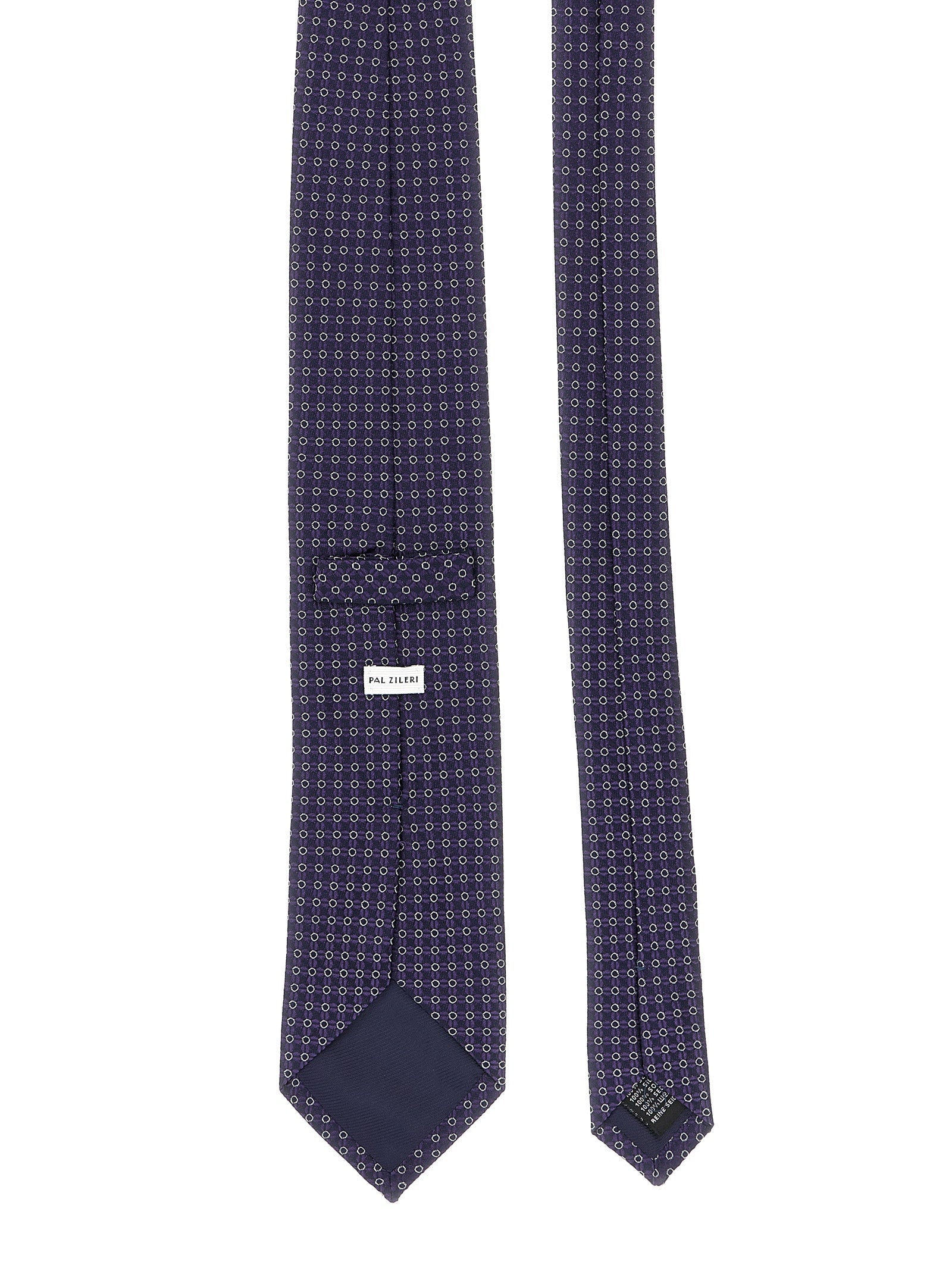PAL ZILERI - PAL ZILERI - Patterned silk tie - Men’s Accessories