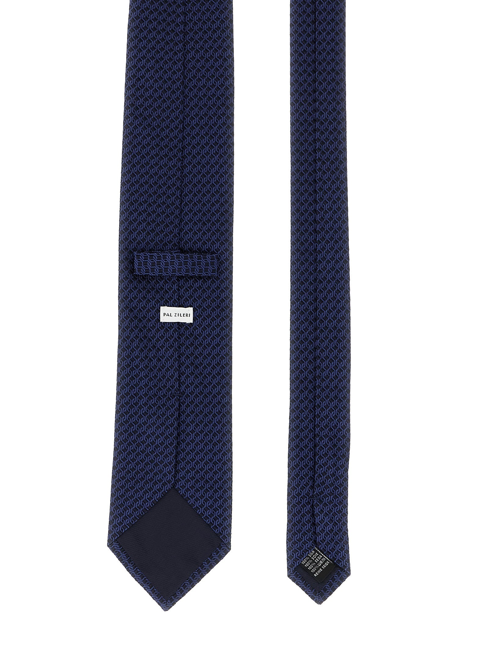 PAL ZILERI - PAL ZILERI - Patterned silk tie - Men’s Accessories