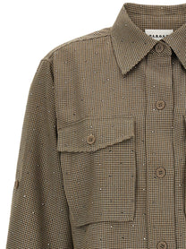 Parosh Palais Shirt Brown