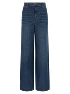 Chloé Palazzo Jeans Blue