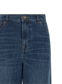 Chloé Palazzo Jeans Blue
