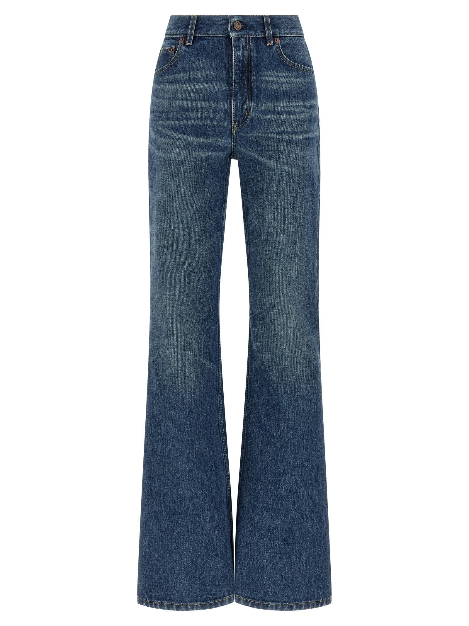 Chloé Palazzo Jeans Blue