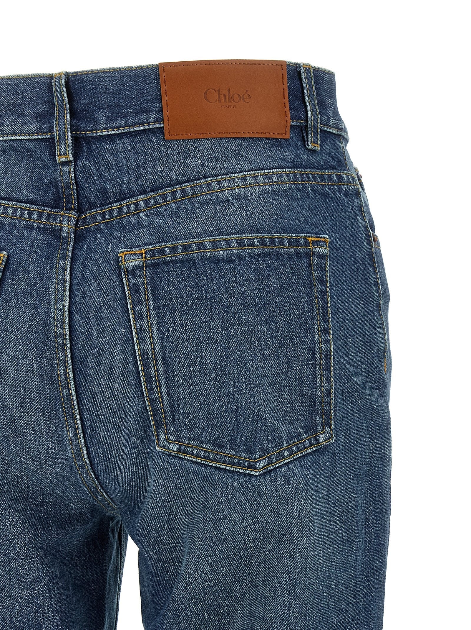 Chloé Palazzo Jeans Blue