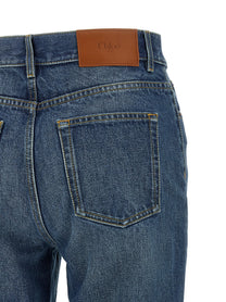 Chloé Palazzo Jeans Blue