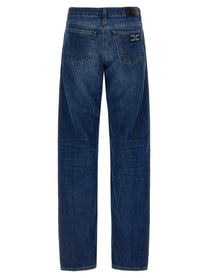 Elisabetta Franchi Palazzo Jeans Blue