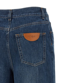 Chloé Palazzo Jeans Blue
