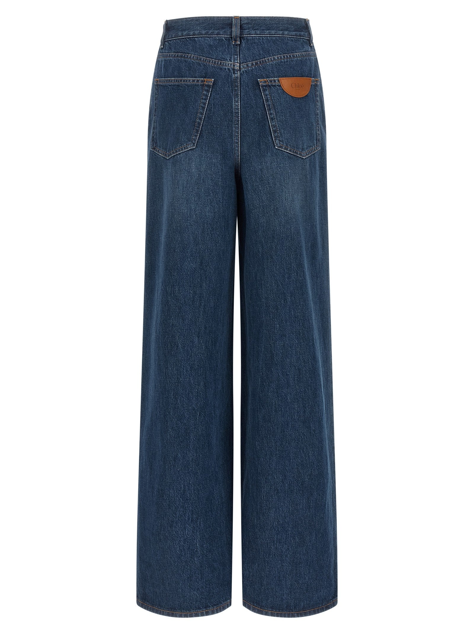 Chloé Palazzo Jeans Blue