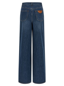 Chloé Palazzo Jeans Blue