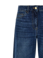 Elisabetta Franchi Palazzo Jeans Blue, view 3