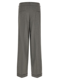 Peserico Palazzo Pants Grey, view 2