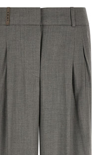 Peserico Palazzo Pants Grey, view 3