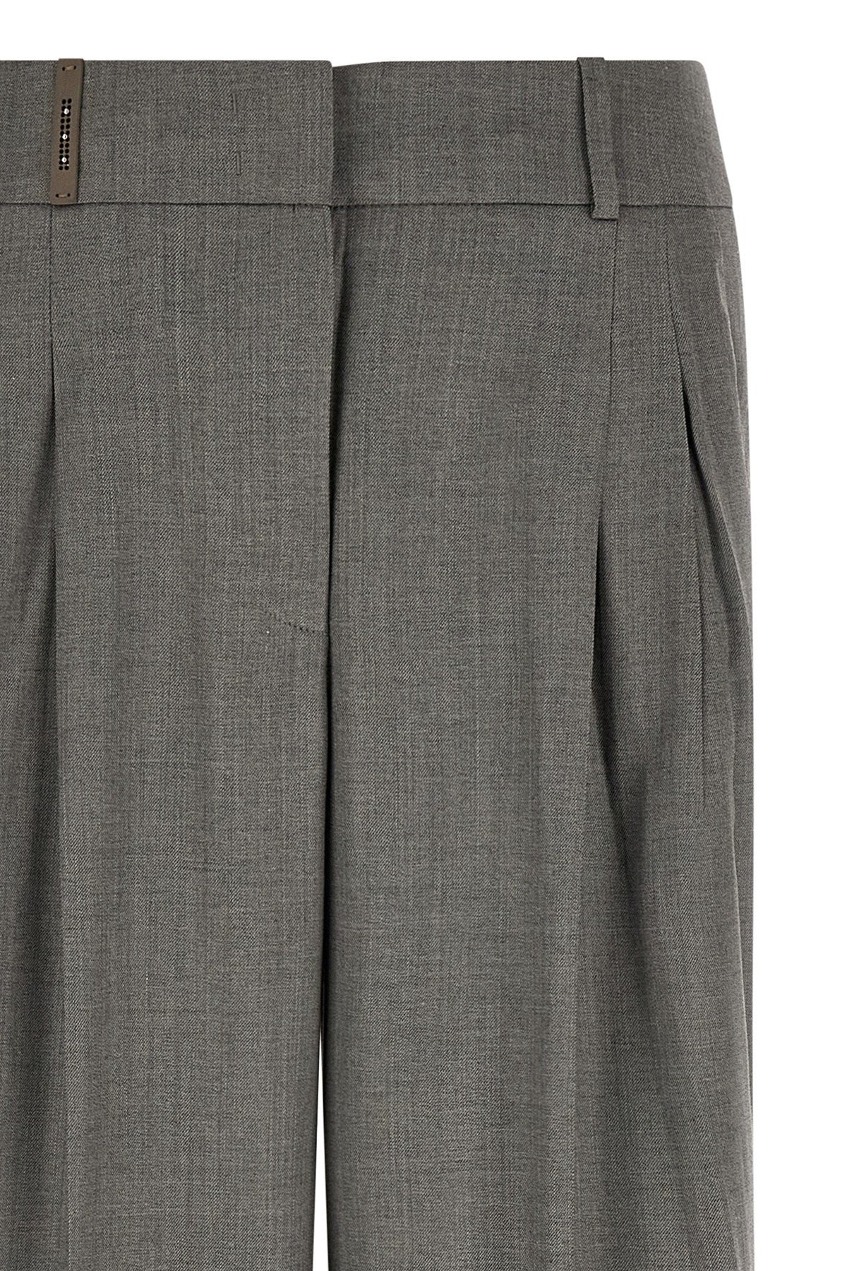 Peserico Palazzo Pants Grey, view 3