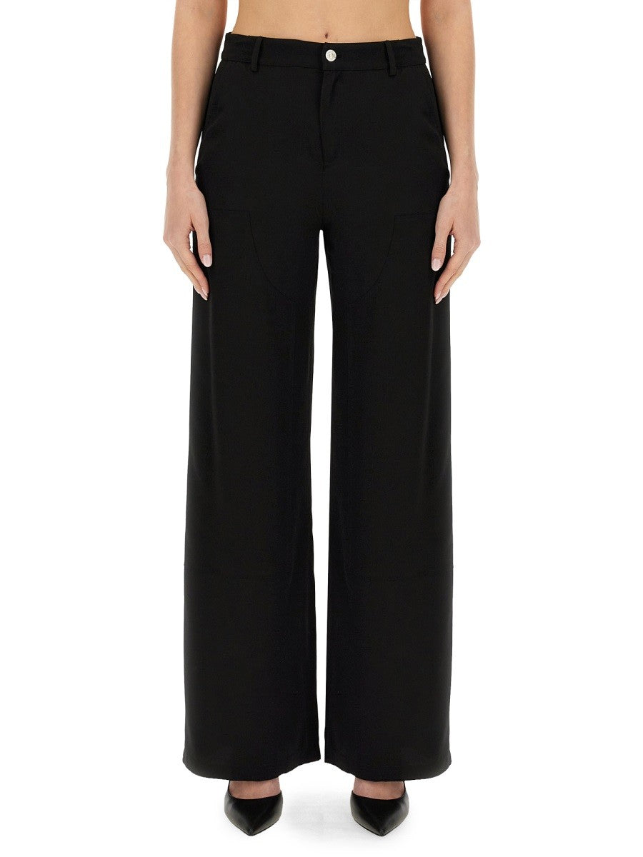 Moschino Jeans Women's Palazzo Pants Black Moschino Jeans